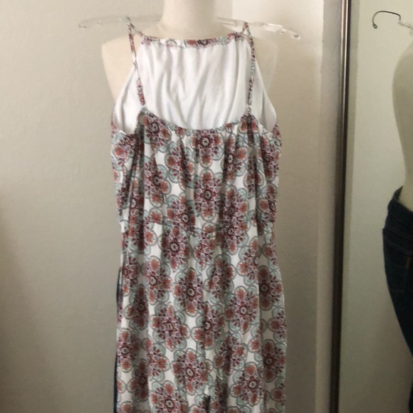 Fun floral jumpsuit Purple Snow size large - Picture 7 of 9